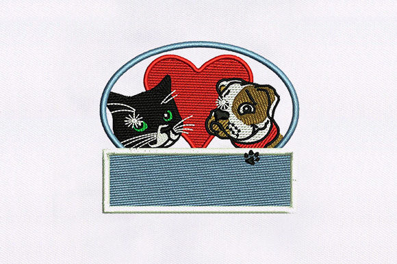 Adorable Cat and Dog: A Holiday Embroidery Review
