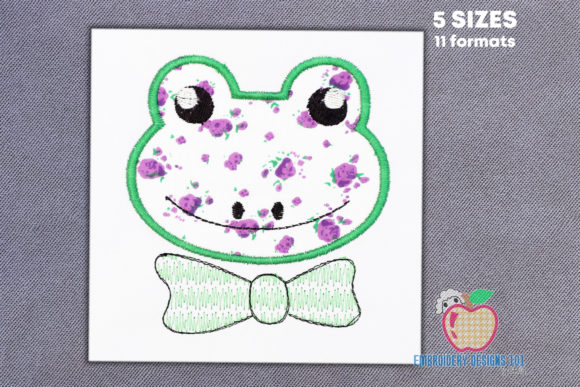 Frog Boy with Bow Applique: A Designer’s Review