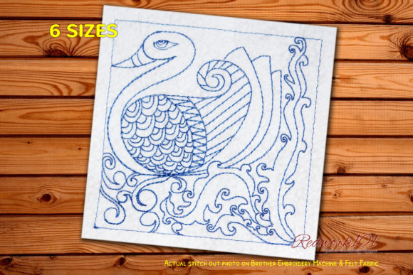 Peacock Redwork: A Designer’s Holiday Review