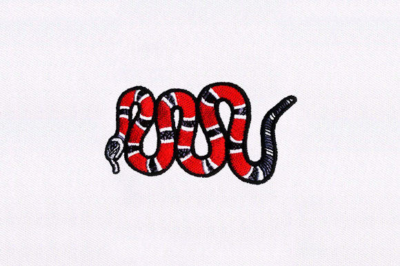 Rattlesnake Design Review for Holiday Embroidery