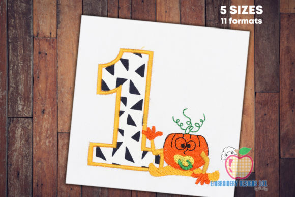 Review: 1st Birthday Cute Baby Pumpkin Design
