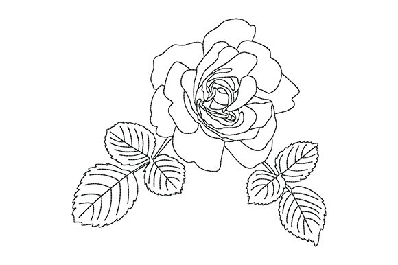 Review: Beautiful Rose with Leaves for Craft Fairs