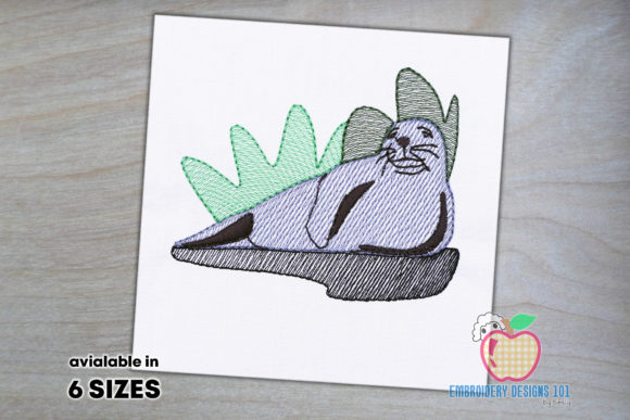 Review: Gray Seal Lying on Beach Quick Stitch