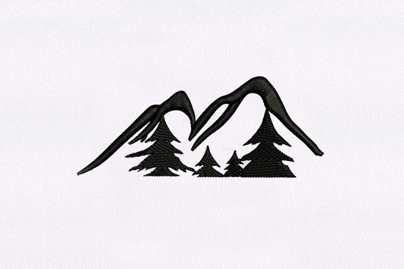 Reviewing Mountains and Trees Design for Business Merch