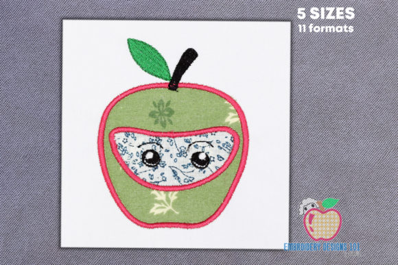 Reviewing the Cartoon Apple Applique for Real Projects
