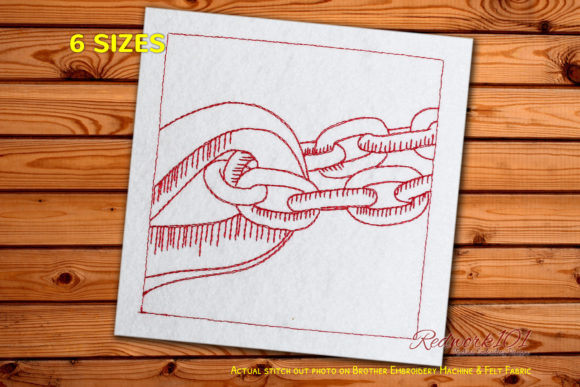 Rope Mooring Chain Redwork: A Designer’s Review