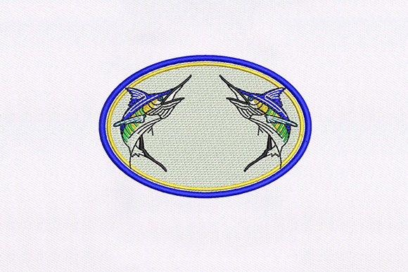 Twin Marlin Fish: A Holiday Embroidery Review